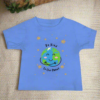 Be Kind to Our Planet Baby T-Shirt – Soft Cotton Tee - Post & Poppy