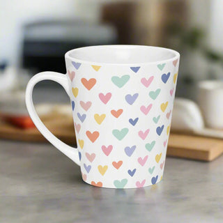 Multicolor Heart Ceramic Mug - Post & Poppy