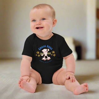 "Snack Boss" Baby Bodysuit – Organic Cotton Baby Onesie - Post & Poppy