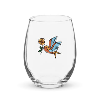 Sparrow Stemless Wine Glass - Post & Poppy