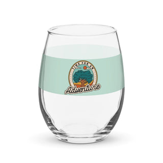 Adventure Stemless Wine Glass - Post & Poppy