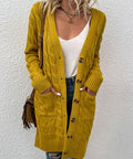 Cable - Knit Button Down Cardigan - Post & Poppy