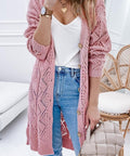 V - Neck Long Sleeve Cardigan - Post & Poppy