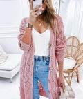 V - Neck Long Sleeve Cardigan - Post & Poppy
