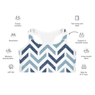 Prism Sports bra - Post & Poppy