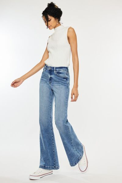 Kancan High Rise Wide Leg Jeans - Post & Poppy