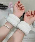 2/3Pcs Bow Headband Wristband Set Towel Elastic Soft Washing Face Shower Make up Yoga Sports Skincare Headband for Women Girls - Post & Poppy
