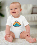 "Little Explorer" Baby Onesie – 100% Certified Organic Cotton Bodysuit - Post & Poppy
