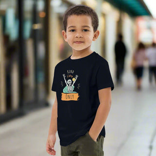 "Kind Vibes Only" - Organic Cotton Graphic Kids T-Shirt - Post & Poppy