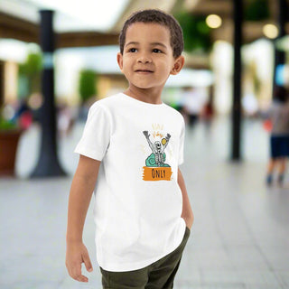"Kind Vibes Only" - Organic Cotton Graphic Kids T-Shirt - Post & Poppy