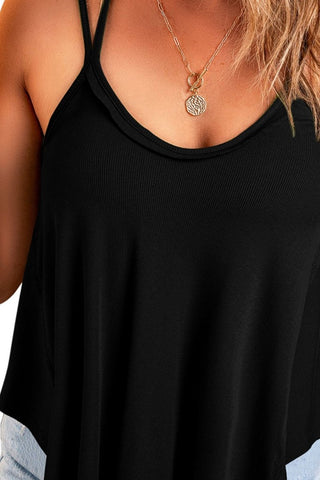 Scoop Neck Double Strap Cami - Post & Poppy