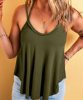 Scoop Neck Double Strap Cami - Post & Poppy