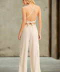 Oatmeal Crop Top and Cargo Pants Set - Post & Poppy