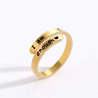 925 Sterling Silver Engraved Bypass Ring - Post & Poppy