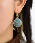 Natural Stone Teardrop Earrings - Post & Poppy