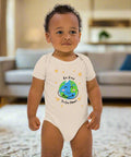 "Be Kind to Our Planet" Organic Cotton Baby Onesie - Post & Poppy