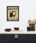 Whiskey Barrel Art Framed Poster - Post & Poppy