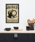 Whiskey Barrel Art Framed Poster - Post & Poppy