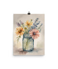 Watercolor Wildflowers - Post & Poppy
