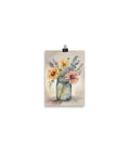 Watercolor Wildflowers - Post & Poppy