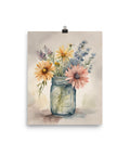 Watercolor Wildflowers - Post & Poppy