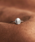 925 Sterling Silver Signet Ring - Post & Poppy
