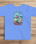 "Good Vibes Only" Flamingo Toddler T-Shirt – Cotton Graphic Tee for Kids - Post & Poppy