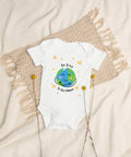 "Be Kind to Our Planet" Organic Cotton Baby Onesie - Post & Poppy