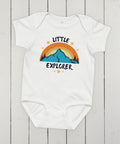 "Little Explorer" Baby Onesie – Soft Ringspun Cotton Bodysuit - Post & Poppy