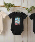 Good Vibes Only Flamingo Baby Bodysuit – Organic Cotton Onesie - Post & Poppy