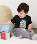 "Good Vibes Only" Flamingo Toddler T-Shirt – Cotton Graphic Tee for Kids - Post & Poppy
