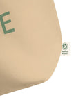 Organic HOME Tote Bag – Reusable Earth Print Cotton Shopper for Daily Use - Post & Poppy