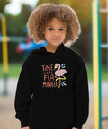 “Time to Flamingle” Kids Pullover Hoodie – Soft Cotton Blend Graphic Sweatshirt - Post & Poppy
