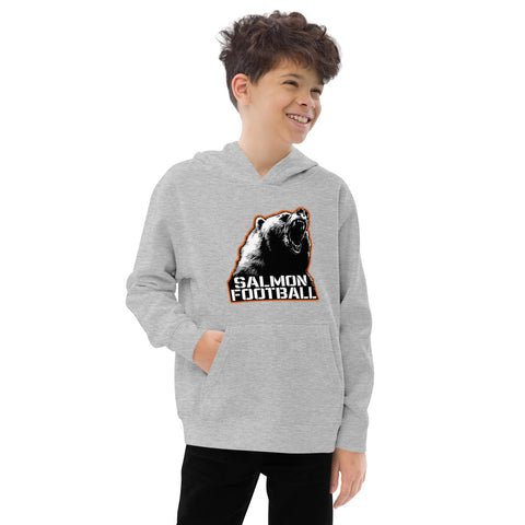 Salmon Football Youth Hoodie (Player Name + Number)