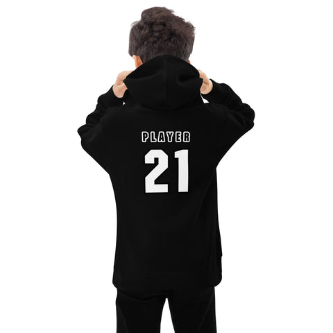 Salmon Football Youth Hoodie (Player Name + Number)