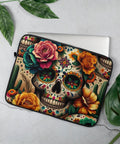 Skull And Roses Laptop Sleeve - Post & Poppy