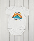 "Little Explorer" Baby Onesie – Soft Ringspun Cotton Bodysuit - Post & Poppy