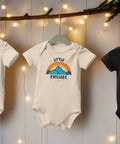 "Little Explorer" Baby Onesie – 100% Certified Organic Cotton Bodysuit - Post & Poppy