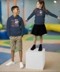 “Time to Flamingle” Kids Hoodie – Organic Cotton Pullover - Post & Poppy