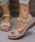 Open Toe Platform Sandals - Post & Poppy