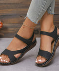 Open Toe Platform Sandals - Post & Poppy
