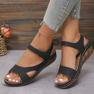 Open Toe Platform Sandals - Post & Poppy