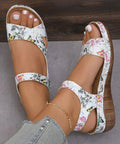Open Toe Platform Sandals - Post & Poppy