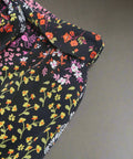 Boho Floral Patchwork Wide - Leg Pants – Lightweight High Waist Summer Trousers - Post & Poppy