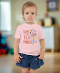 “Time to Flamingle” Toddler Graphic T-Shirt – Soft Cotton Tee for Kids - Post & Poppy