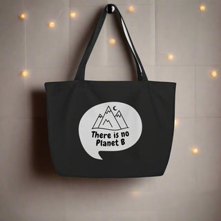 There Is No Planet B Tote Bag – Organic Cotton Eco - Friendly Reusable Shopping Bag - Post & Poppy