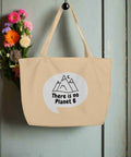 There Is No Planet B Tote Bag – Organic Cotton Eco - Friendly Reusable Shopping Bag - Post & Poppy