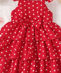 Toddler Girl's Polka Dot Layered Sundress - Post & Poppy