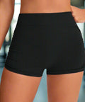 Seamless High Waist Workout Shorts – Stretch Activewear - Post & Poppy