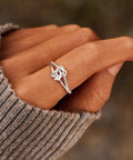Sterling Silver Knotted Ring - Post & Poppy